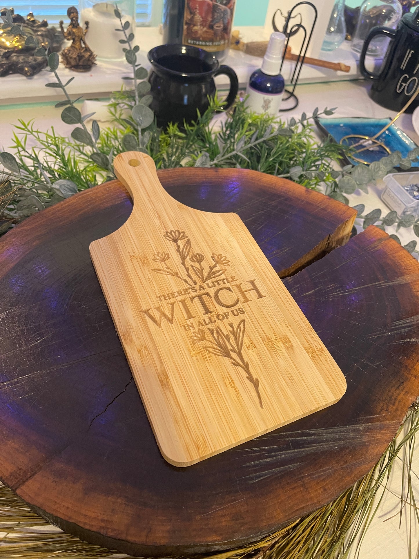 There's a Little Witch in All Of Us Small Cutting Board