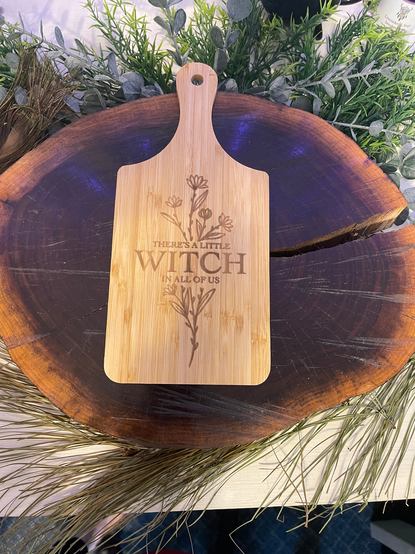 There's a Little Witch in All Of Us Small Cutting Board