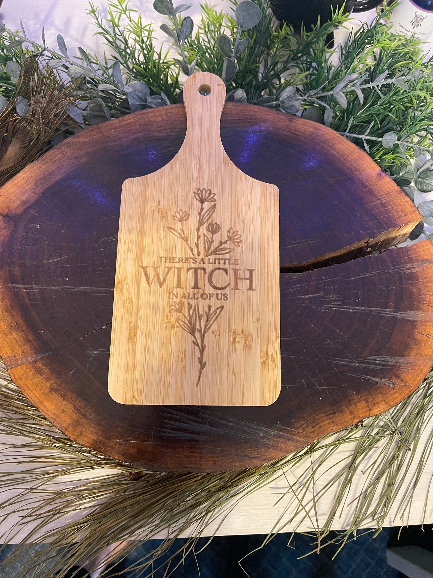 There's a Little Witch in All Of Us Small Cutting Board