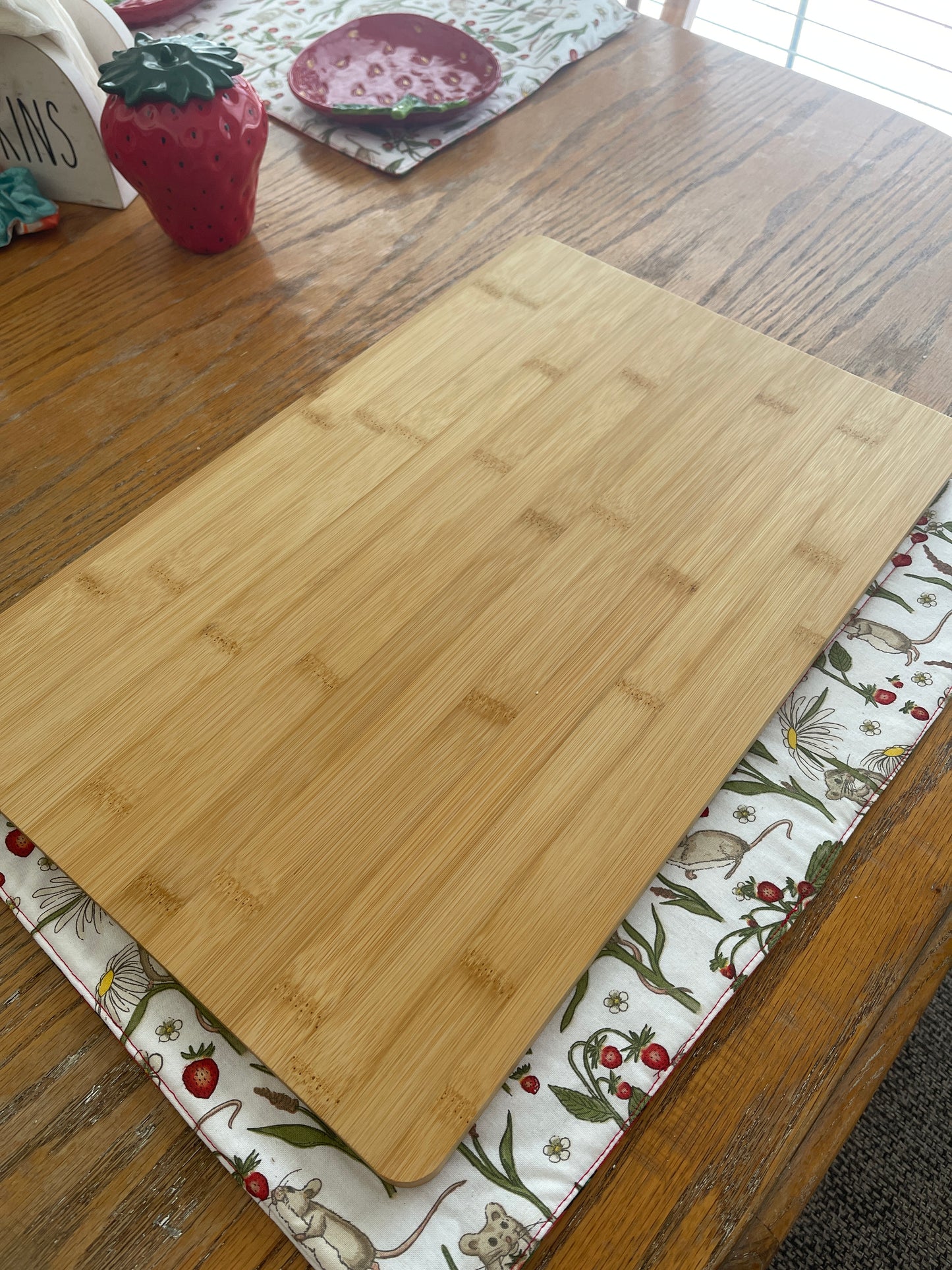 Large Bamboo Cutting Board "Witche's Kitchen"