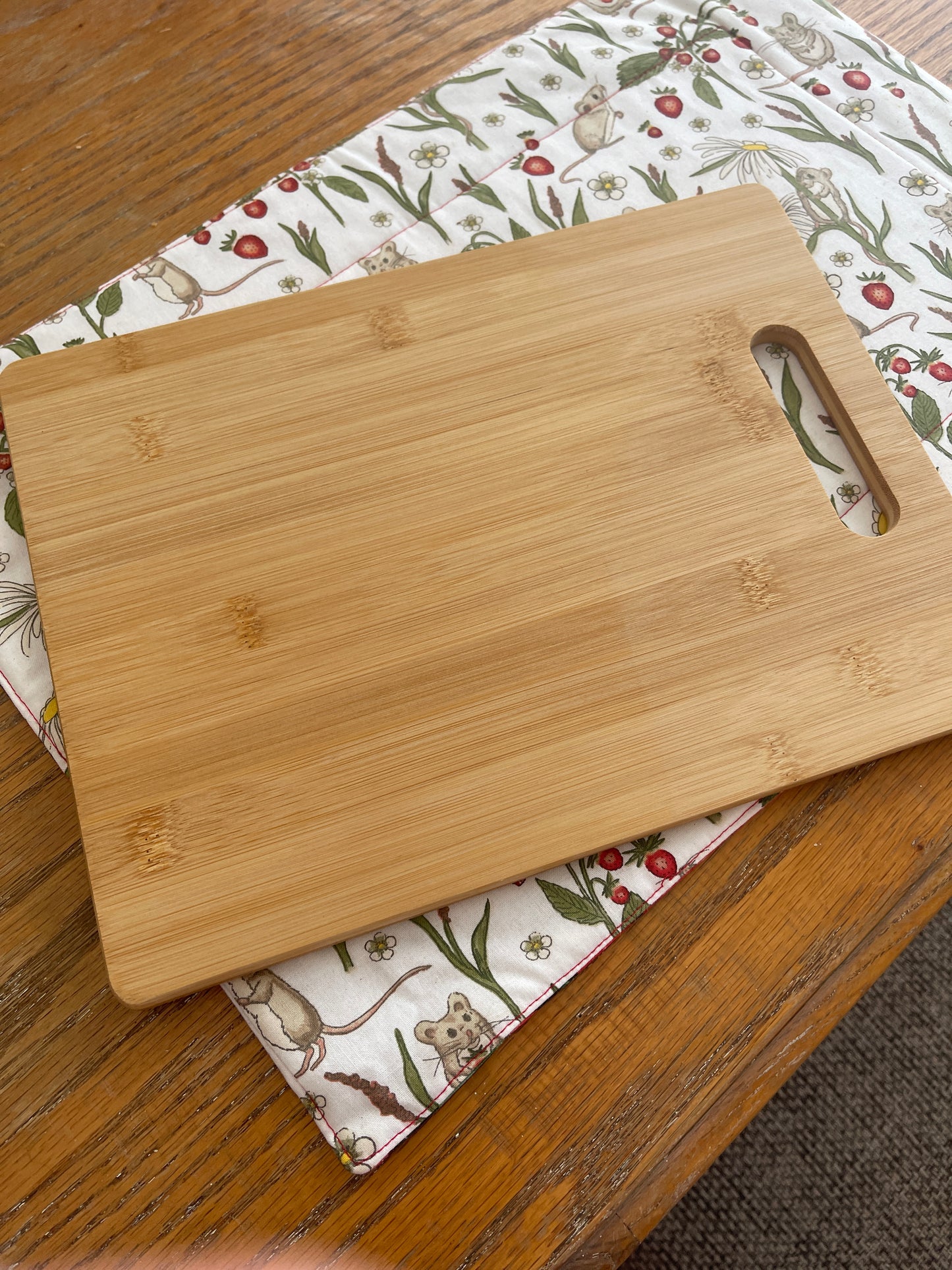 Witchy Bamboo Cutting Board "Witches' Wisdom"