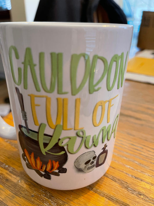 Cauldron full of Karma Mug